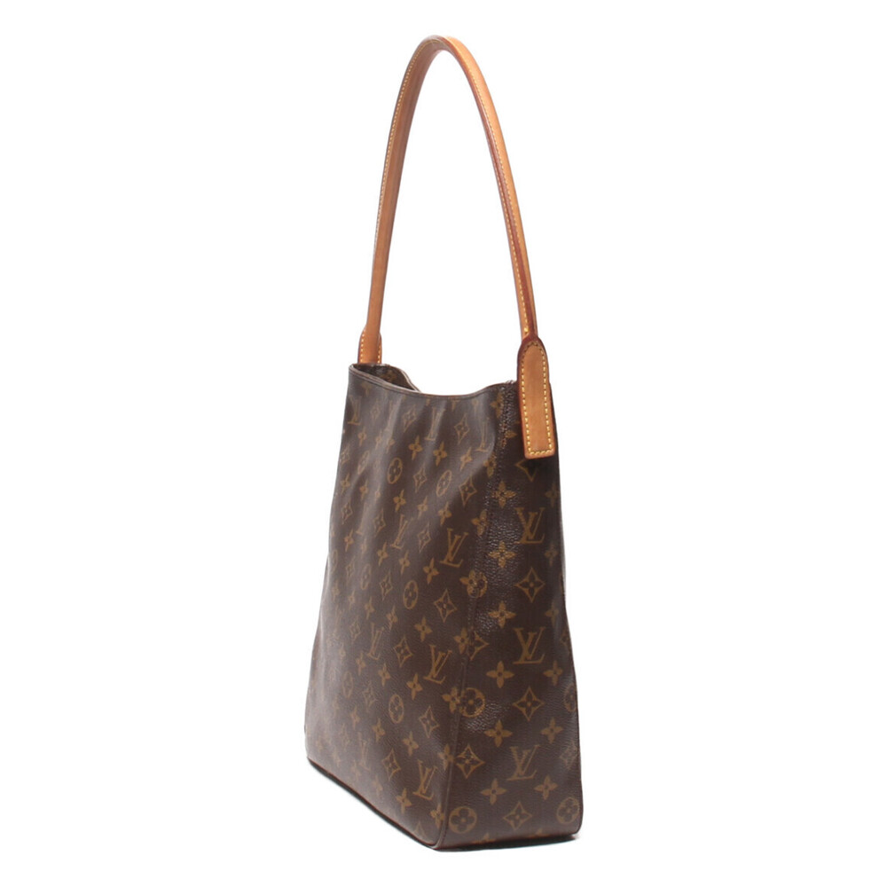 Louis Vuitton Bag Monogram Shoulder Brown Looping
